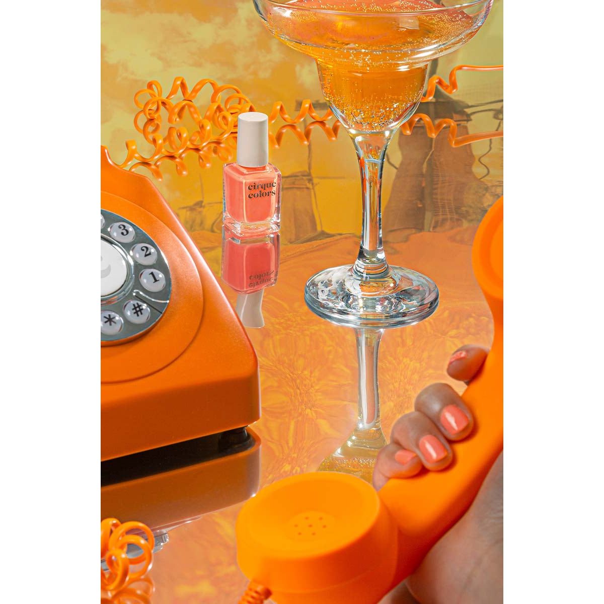 Cirque Colors Rumor Mill Nail Polish - 0.37 oz Long Lasting Vegan & Cruelty Free Nail Lacquer - Perfect for Manicures, Pedicures & Nail Art Designs
