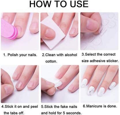 Professional Nail Glue Super Strong Adhesive - 5 Pack White Nail Extension Glue for Acrylic Nails, Press On Nails, False Nails & Nail Art - Long Lasting & Quick Dry Formula for Salon & Home Use