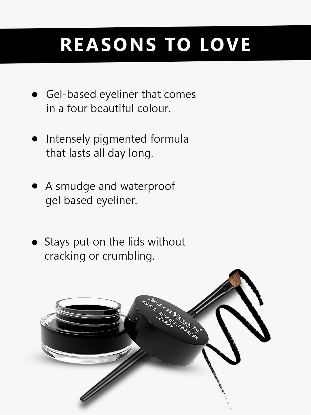 Shryoan Black Kajal & Eyeliner Set - Waterproof Smudge-Proof Kohl Pencil for Perfect Eye Makeup | Ideal for Daily Use, Parties, and Special Occasions