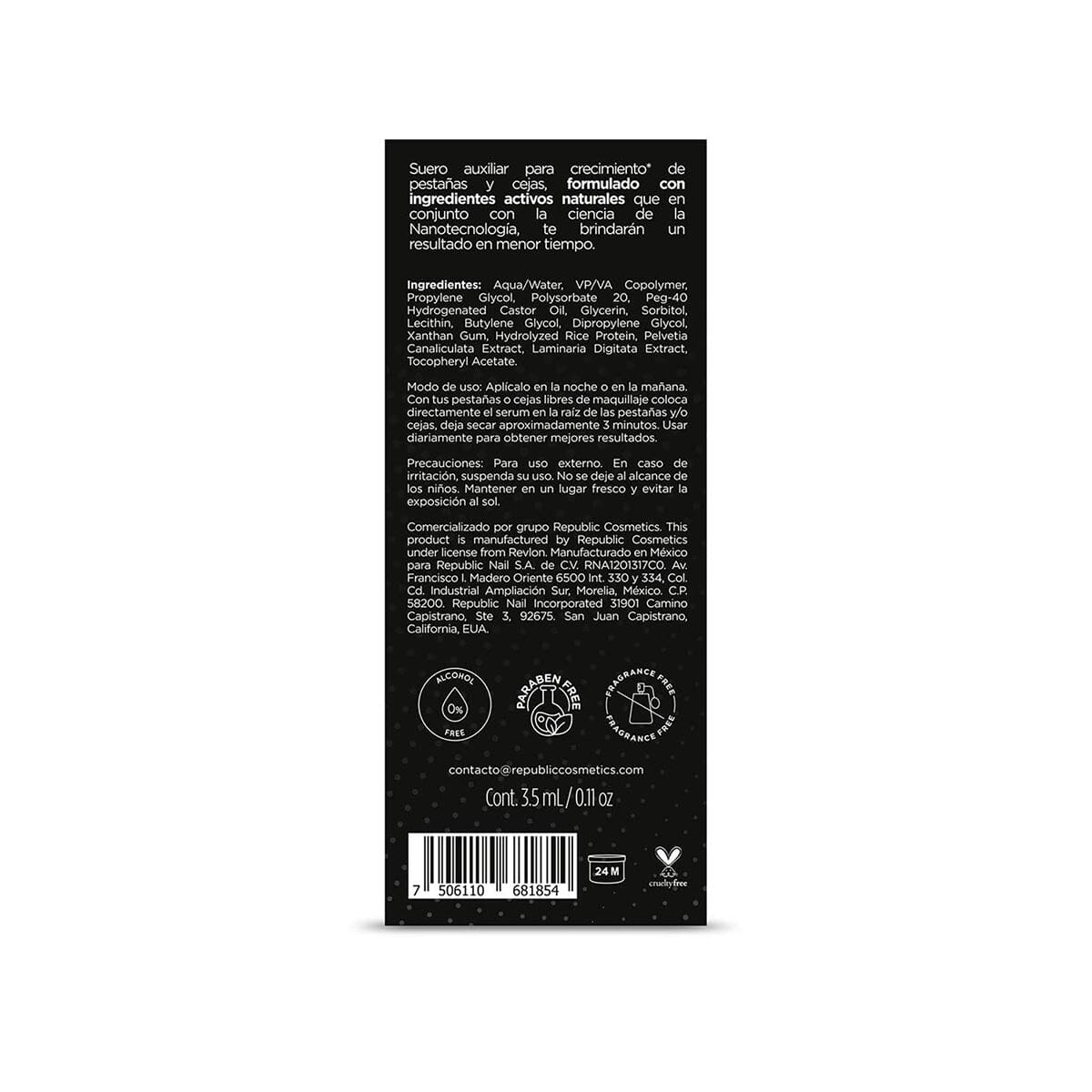 Revlon Eyelash & Eyebrow Growth Serum - Natural Lash & Brow Enhancer for Longer, Thicker Hair - Perfect for Daily Use & Special Occasions