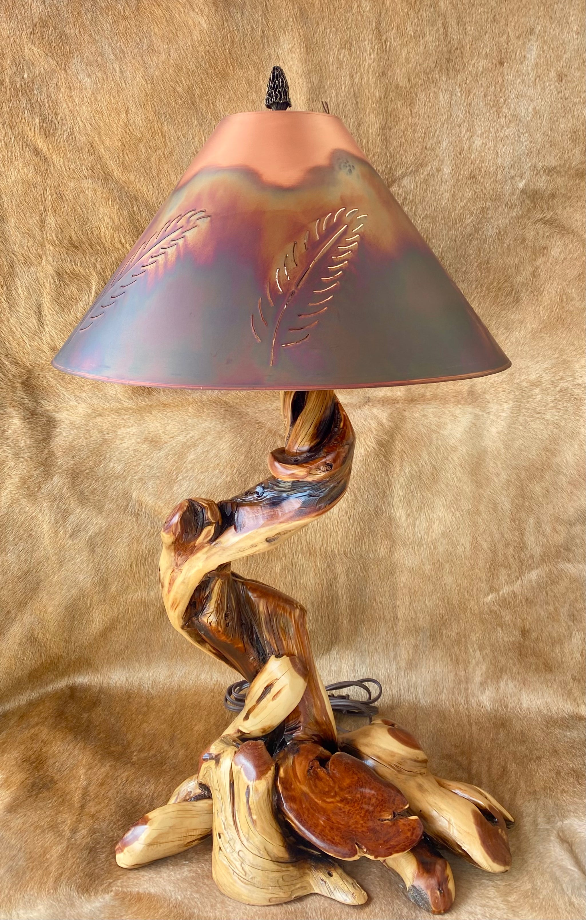Modern Juniper Table Lamp 1225 - Stylish Bedside & Desk Lighting for Home & Office - Perfect for Reading, Working & Decor