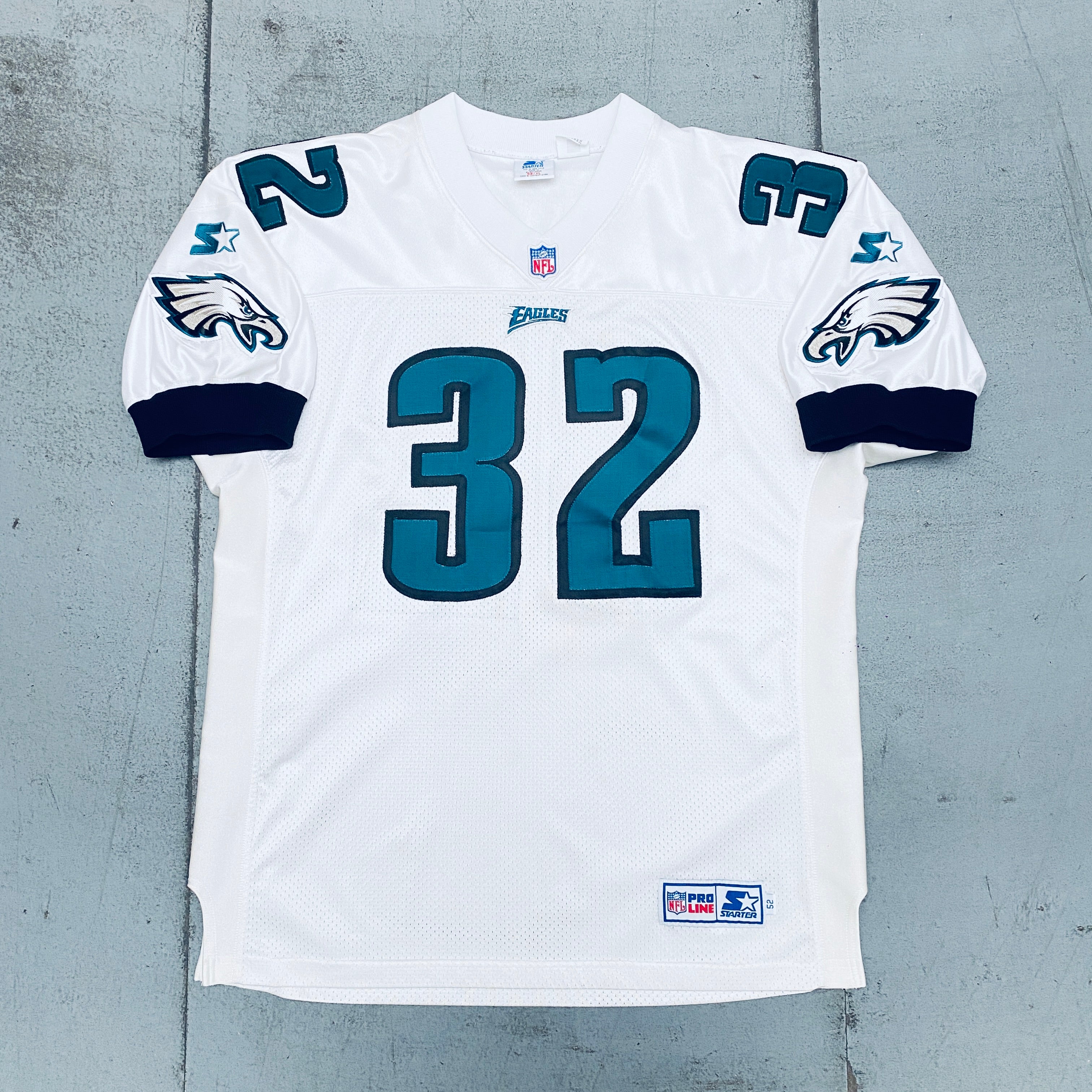 Philadelphia Eagles Ricky Watters 1997/98 Stitched NFL Jersey (Size XL) - Authentic Football Fan Gear for Game Day & Sports Collectibles