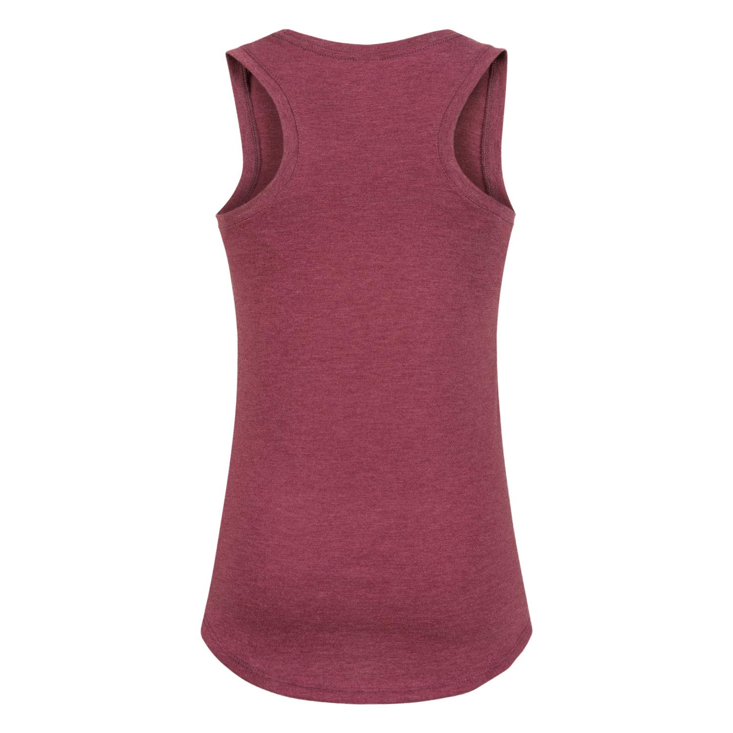 HYBRID APPAREL Top Gun Iceman Women's Racerback Tank Top - Soft Breathable Workout Shirt for Gym, Running & Casual Wear
