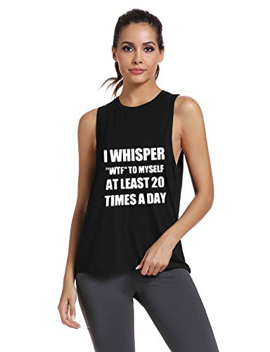 H1645black-muscle Tank