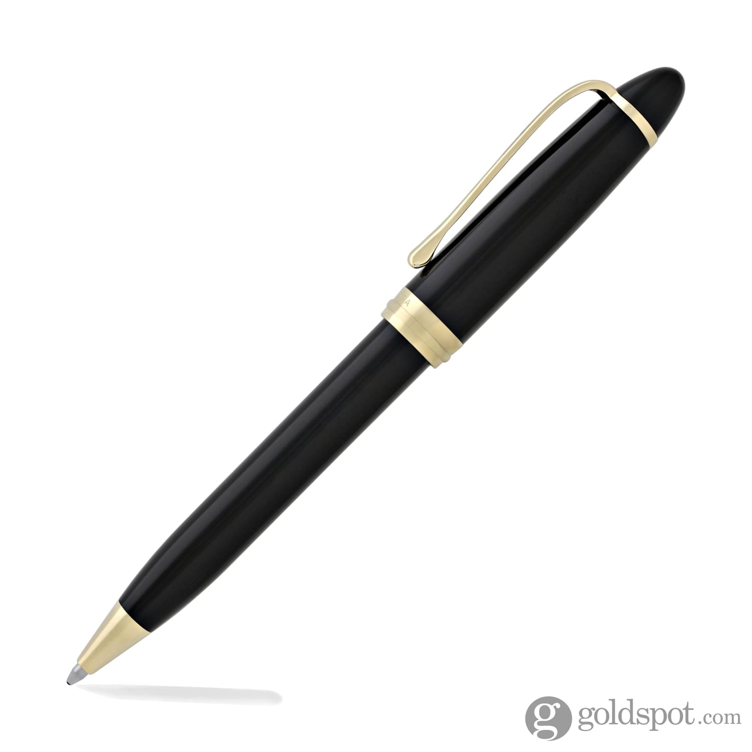 Aurora Ipsilon Deluxe Black Gold Ballpoint Pen - Premium Writing Instrument for Business, Gifts & Signature Documents