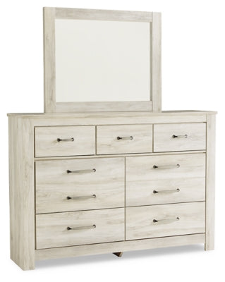 Bellaby Dresser with Mirror - Modern Bedroom Dresser with 6 Drawers & Full-Length Mirror - Perfect for Bedroom Storage, Dorm Room, or Guest Room Organization
