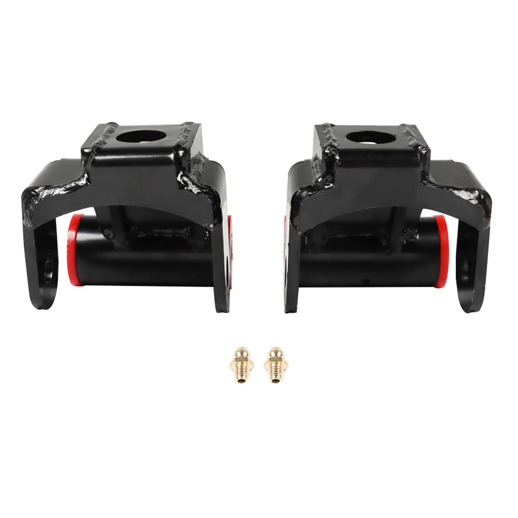 Munirater 2-Inch Leveling Kit & Drop Lowering Shackles for 2003-2013 Ram 1500/2500/3500 2WD/4WD Trucks - Heavy Duty Suspension Upgrade for Improved Ride Height & Towing Performance