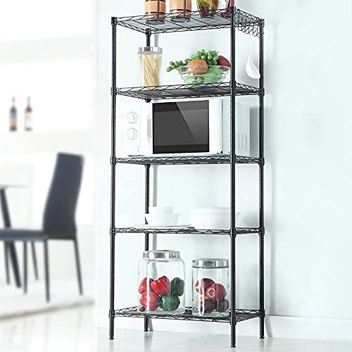 8 Pack Wire Shelf Clips & Shelving Sleeves for 1