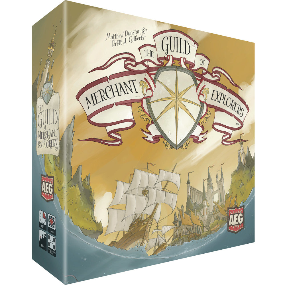 AEG: The Guild of Merchant Explorers - Strategic Adventure Board Game for Adults & Families | Perfect for Game Nights & Group Gatherings