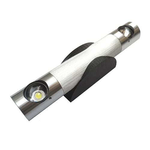 6W LED Wall Sconce Picture Light Fixture - Adjustable Rotatable Mirror Lamp Bulb for Artwork, Photos & Home Decor Lighting