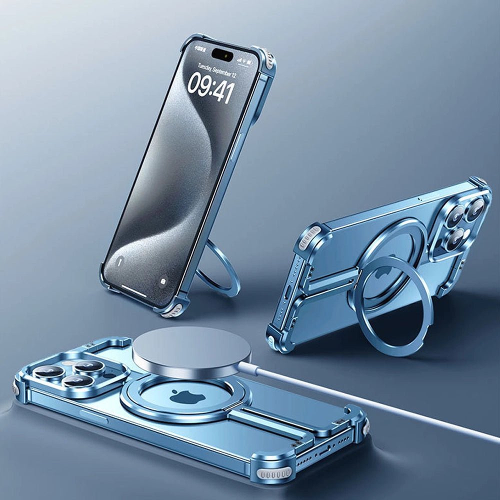 FusionFrame Pro MagSafe iPhone Case - Shockproof & Slim Design for iPhone 14/13/12 Series | Perfect for Work, Travel & Outdoor Adventures