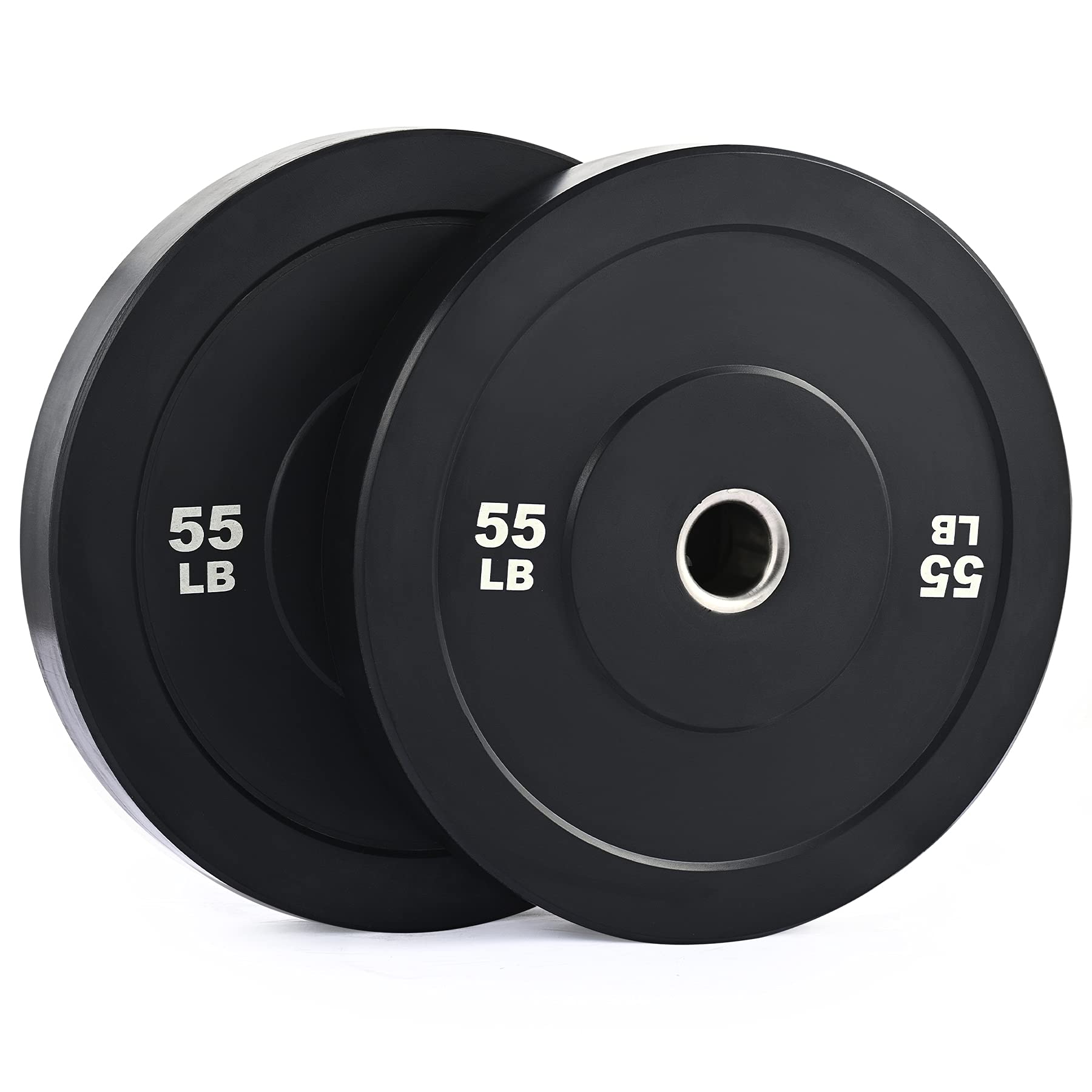 ZELUS 2-Piece Olympic Bumper Plate Set - 2