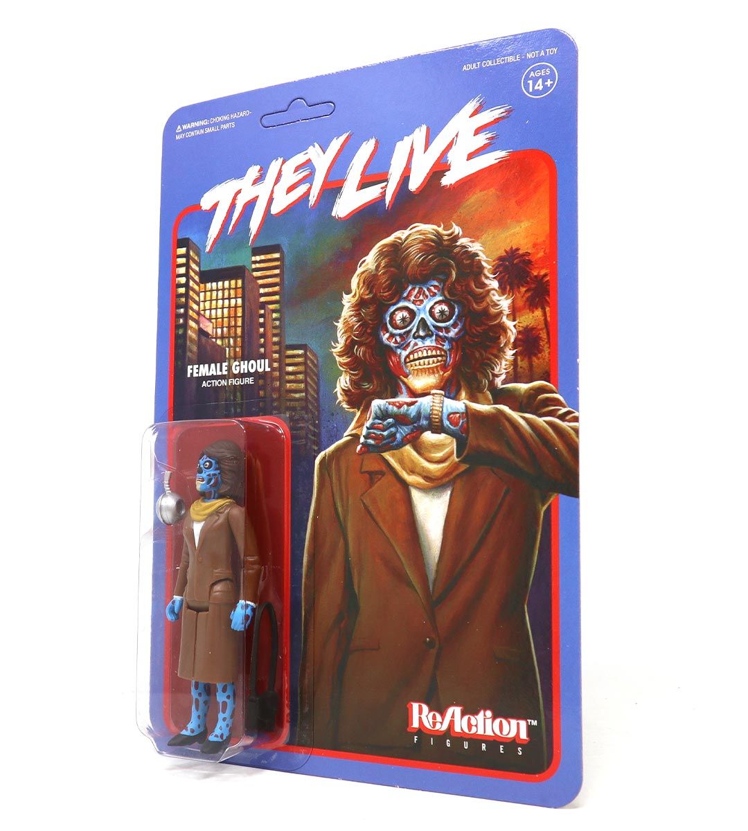 Female Ghoul They Live ReAction Figure - Retro Horror Movie Collectible for Fans & Display
