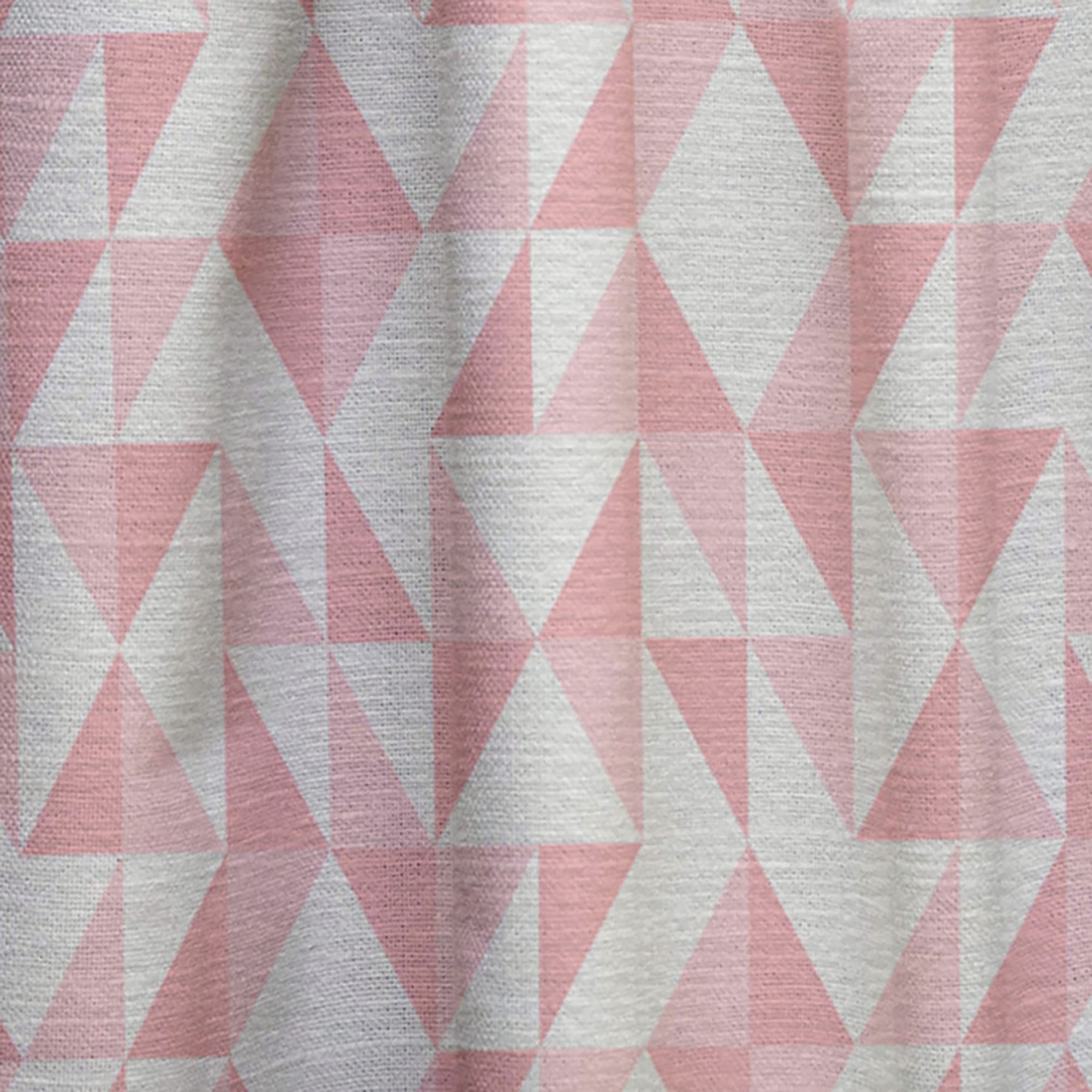 DesignQ Abstract Geometric Patchwork Quilted Curtains - Thermal Insulated Single Panel (52x90 inches) for Bedroom & Living Room - Modern Window Drapes for Home Decor & Temperature Control