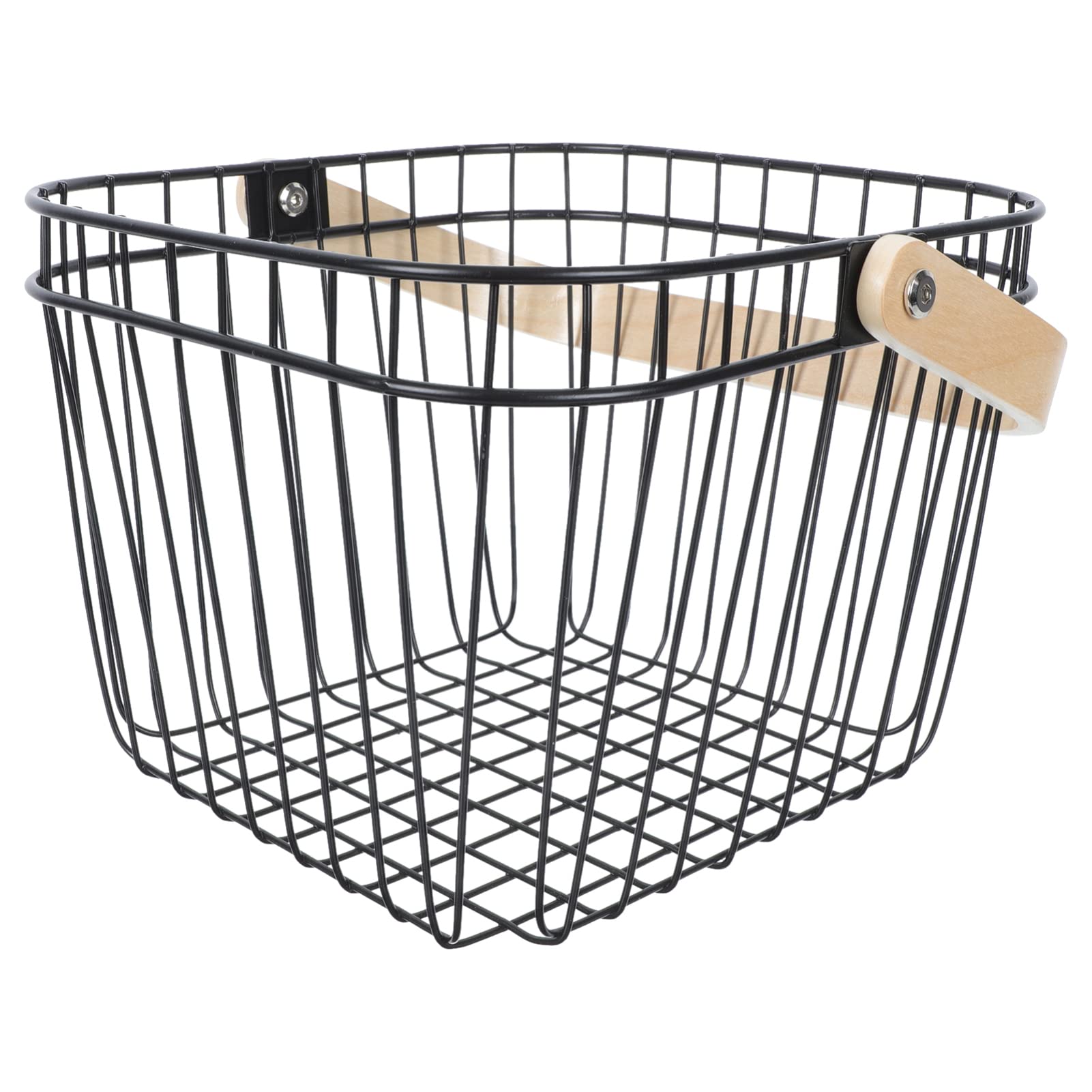1pc Creative Iron Fruit Basket - Large Capacity Storage Basket for Fruits, Snacks, Bread & Food | Durable Home Storage Container for Kitchen, Dining Room & Pantry Organization