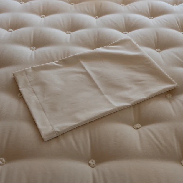 Premium Organic Cotton Pillow Cases for Sachi - Soft Hypoallergenic Bedding Set for Side Sleepers & Sensitive Skin | Home & Hotel Luxury Linens