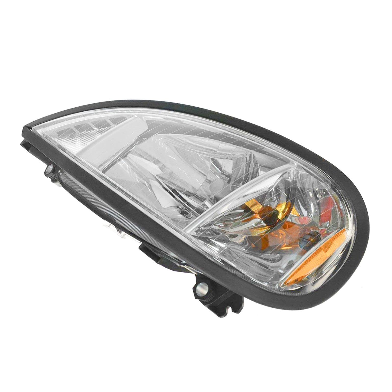 Freightliner Columbia Headlight Assembly Set - Driver & Passenger Side Compatible with 2004-2017 Models | Durable Replacement Headlights for Improved Night Driving Safety