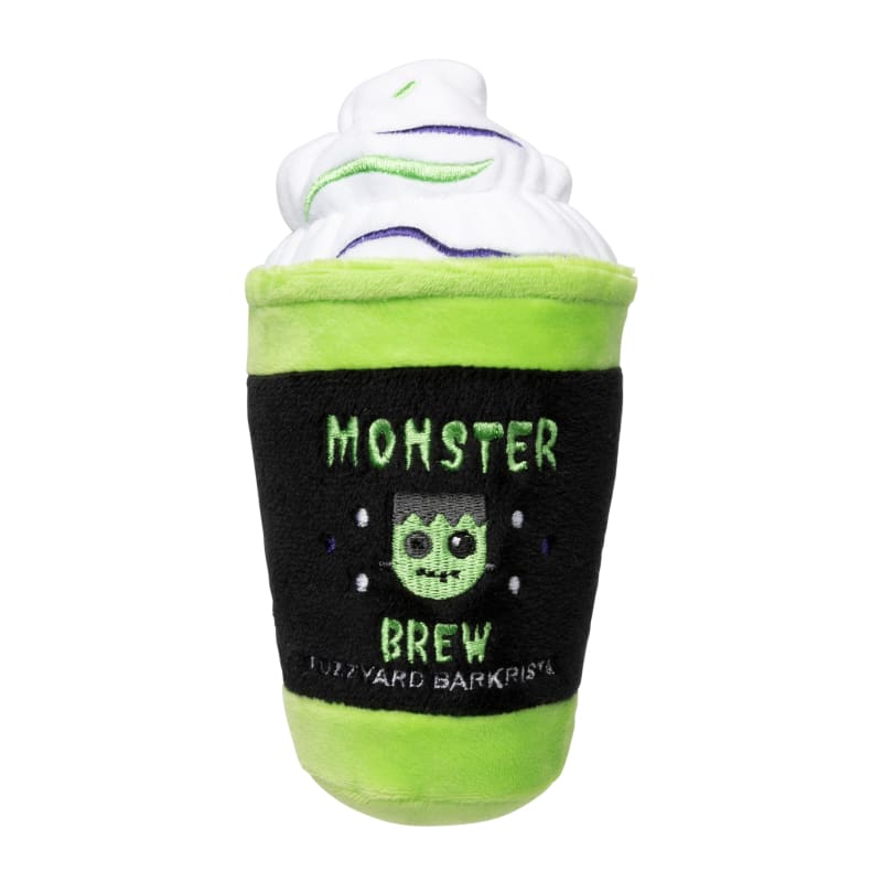 Fuzzyard Halloween Monster Brew Dog Toy - Durable Chew Toy for Small & Medium Dogs - Perfect for Halloween Parties & Playtime