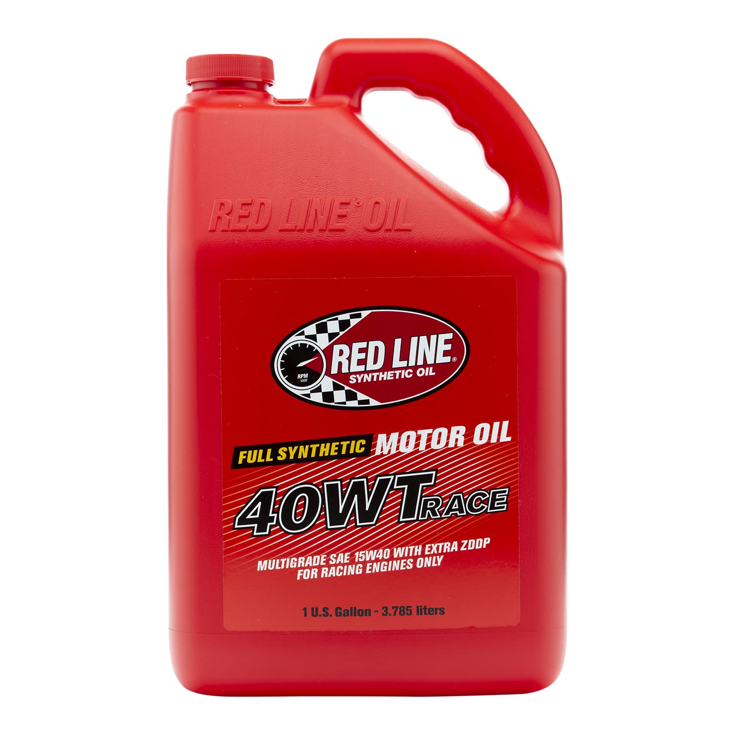 Red Line 10405 40WT Synthetic Race Motor Oil (15W40) - 1 Gallon (4 Pack) - High Performance Engine Protection for Racing, Track Days & High Mileage Vehicles