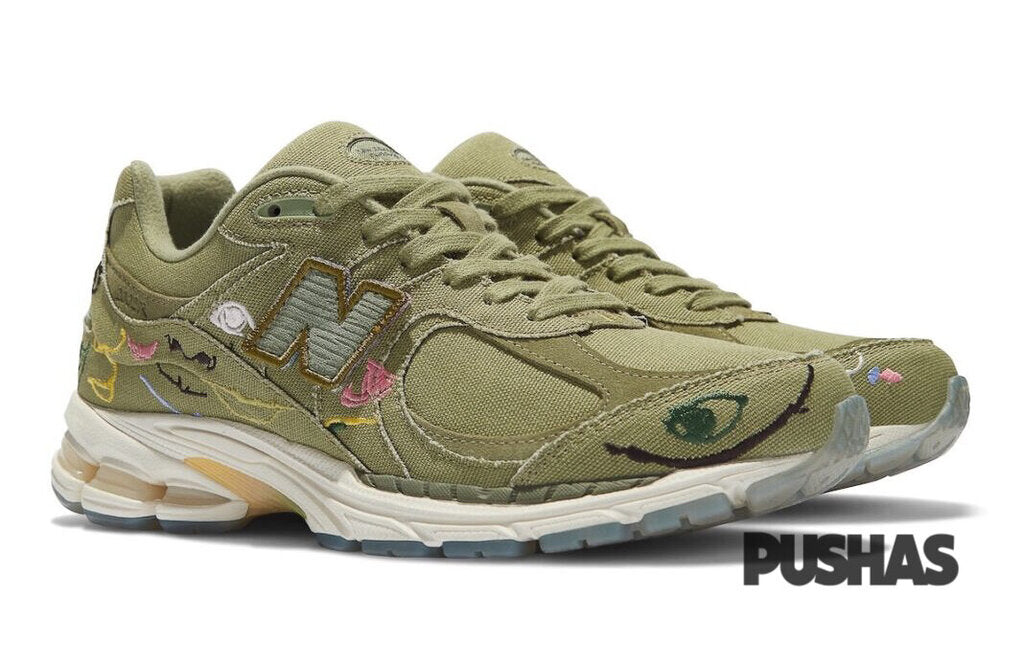 New Balance 2002R x Bryant Giles 'What Now?' Sneakers (2022) - Limited Edition Collab for Streetwear & Casual Fashion