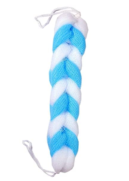 CLUEMART Exfoliating Loofah Sponge for Shower & Bath - Body Scrubber for Smooth Skin, Men & Women - Perfect for Spa, Exfoliation & Deep Cleansing at Home