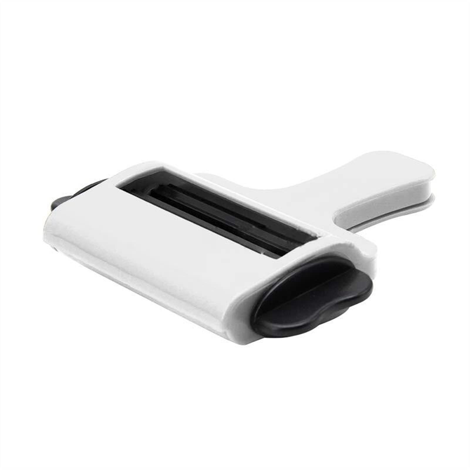 Toothpaste Dispenser & Cream Squeezer - White for Bathroom & Salon Use