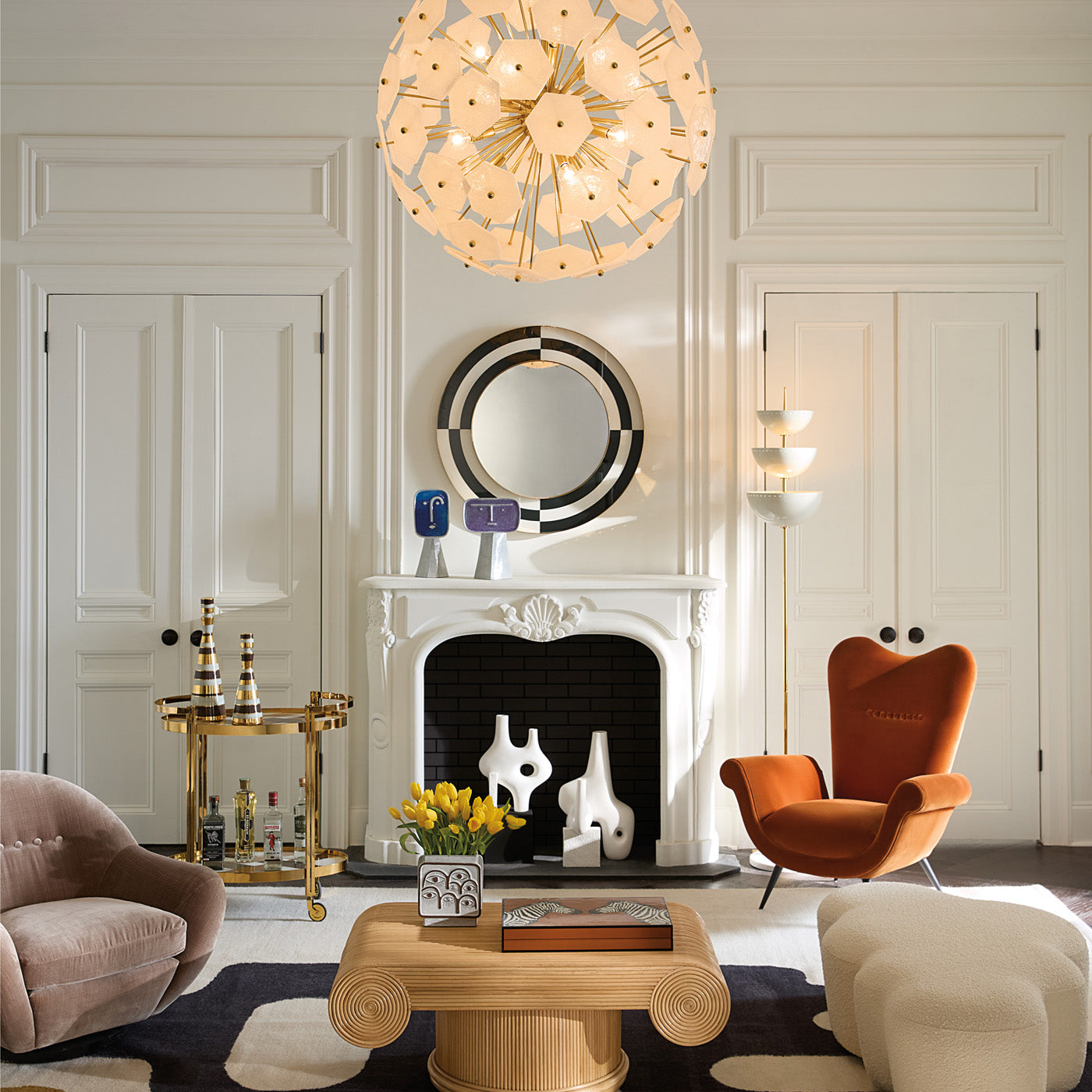Lisbon Sconce Wall Light - Modern Brass Wall Sconce for Bedroom, Living Room, and Hallway Lighting - Perfect for Home Decor and Ambient Lighting