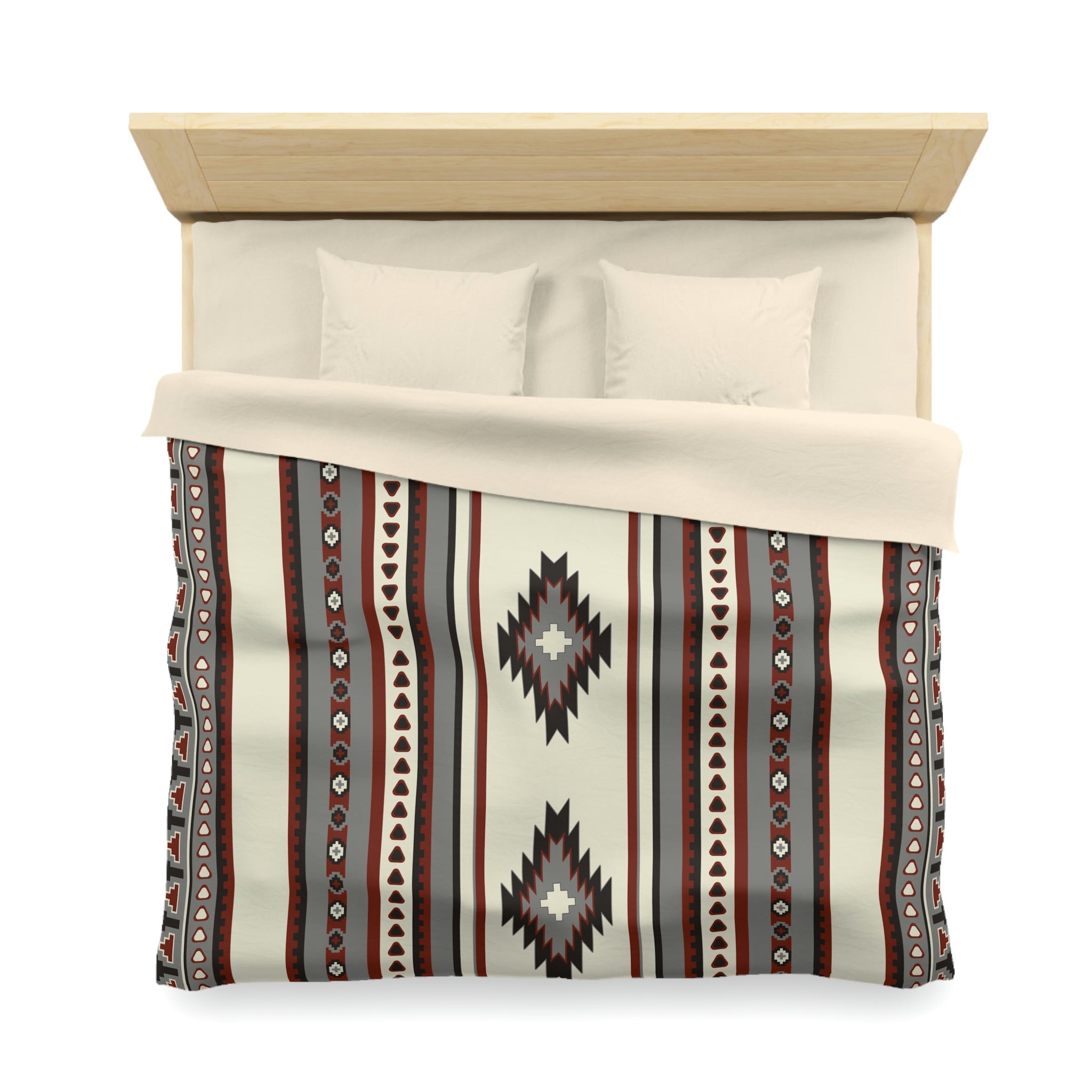 Spirit Canyon Microfiber Duvet Cover Set - Southwestern Style Bedding for Queen & Twin Beds | Soft & Breathable Bedroom Decor for Cozy Sleep & Southwestern Themed Rooms