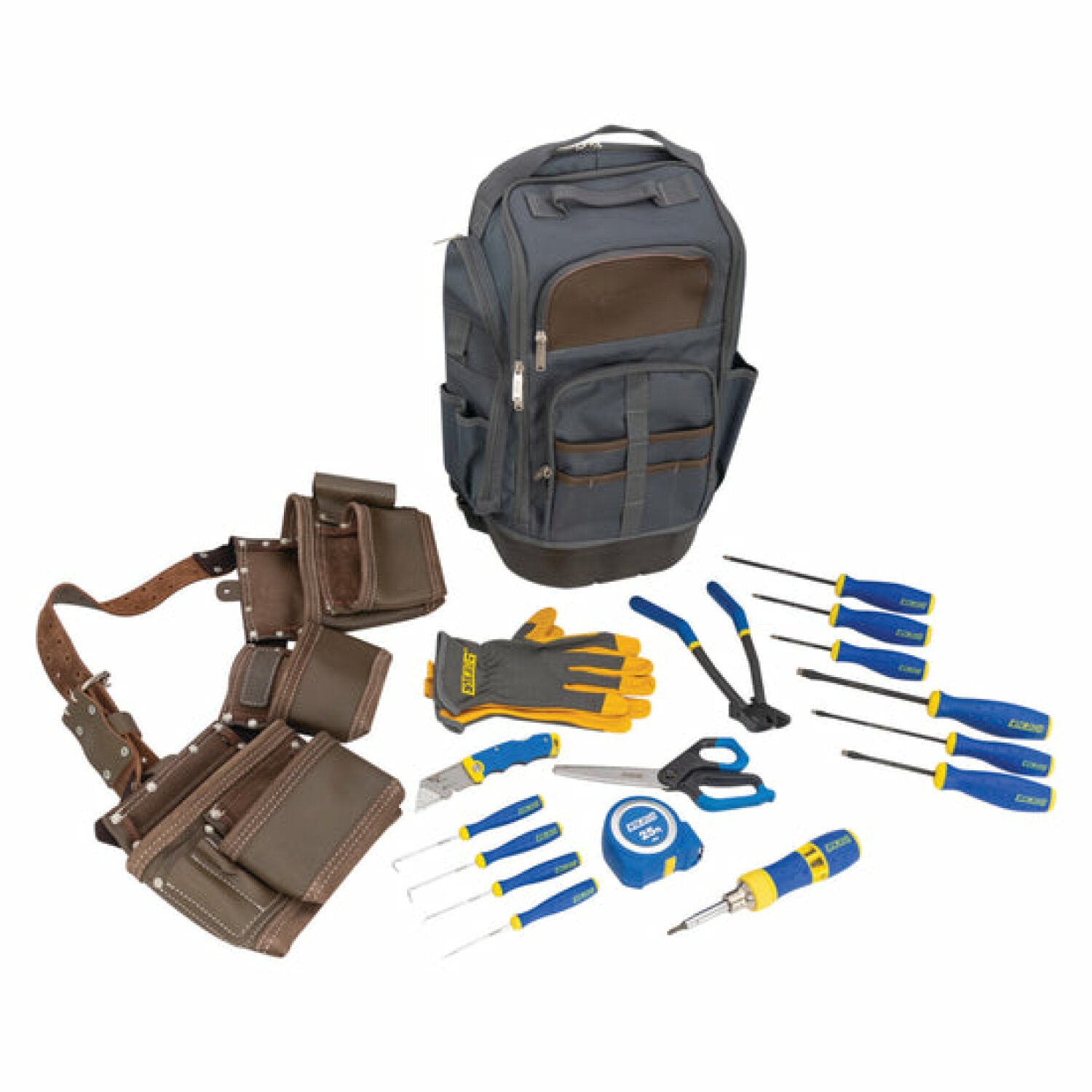 Estwing 42605 36-Piece General Purpose Maintenance & Repair Tool Kit - Perfect for Home DIY, Auto Repair & Construction Projects