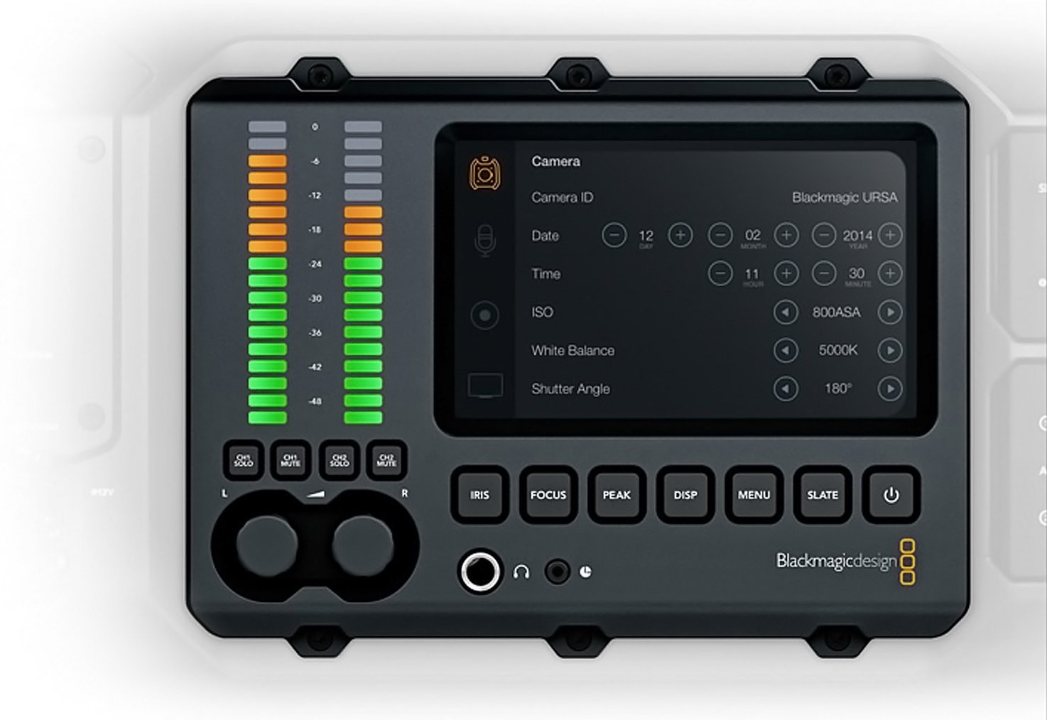 Blackmagic Design URSA 4.6K Digital Cinema Camera with PL Mount - Professional 4K Video Camera for Filmmaking, Cinematography & Studio Production
