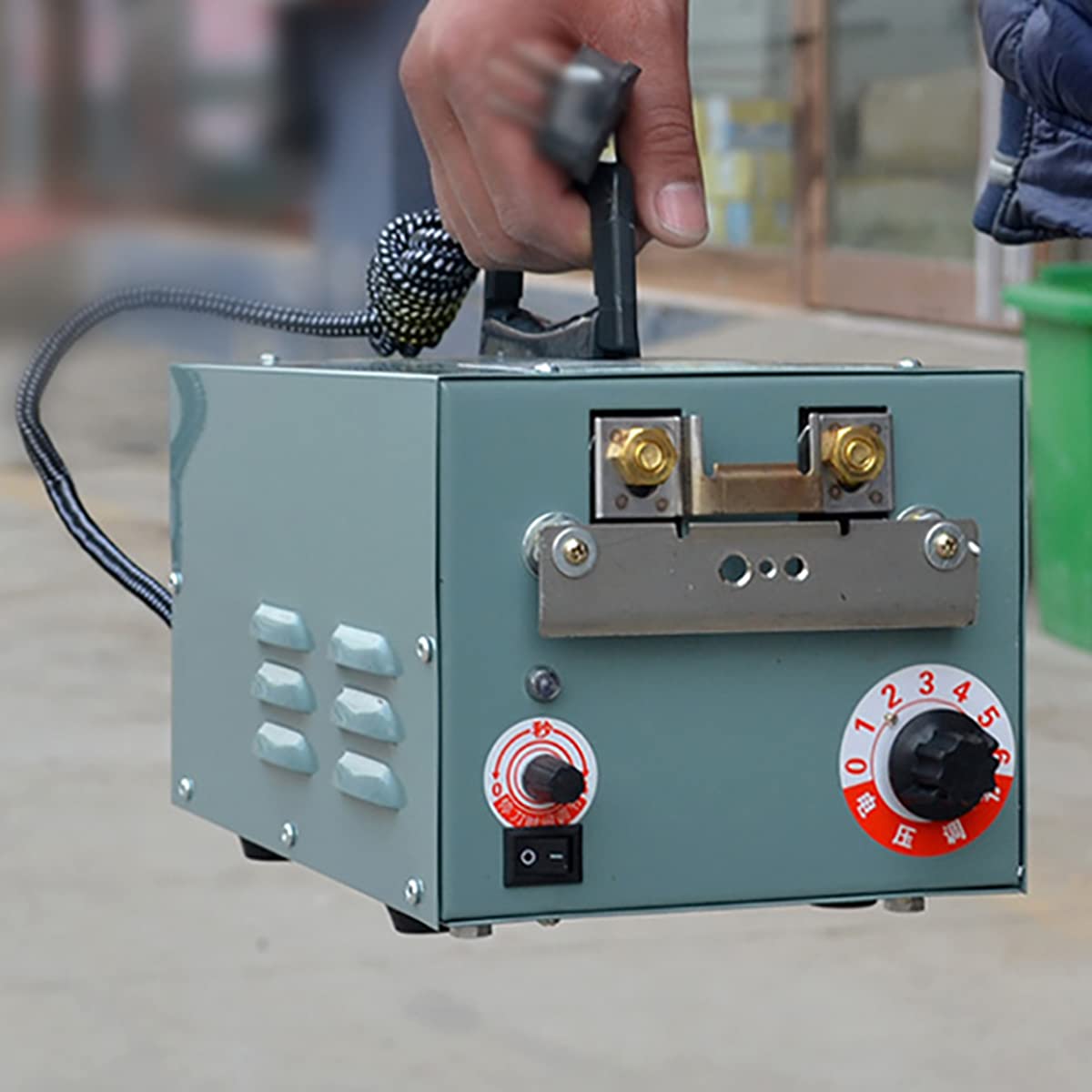 110V Automatic Chicken Debeaking Machine - Poultry Beak Trimmer with 2 Sharp Blades for Safe & Efficient Chick Beak Cutting | Perfect for Small Farms, Hatcheries & Poultry Processing
