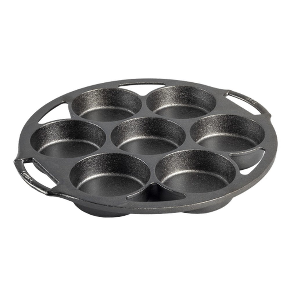 Cast Iron Mini Cake Pan 31.5 x 29cm - Heavy Duty Baking Mold for Cupcakes, Brownies & Muffins - Perfect for Home Baking, Parties & Gifts