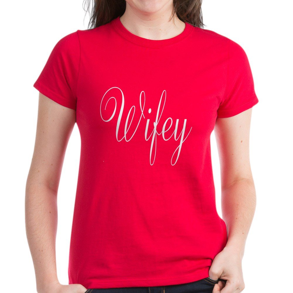 Wifey T-Shirt for Women - Soft Cotton Casual Tee - Perfect for Date Nights, Anniversaries & Couple Outfits