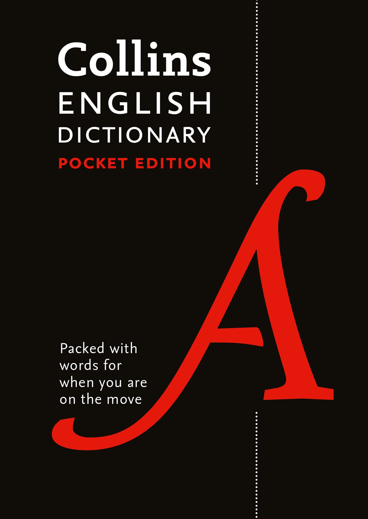 Collins Pocket English Dictionary - Compact & Portable English Language Reference Book for Travel, Study & Everyday Use