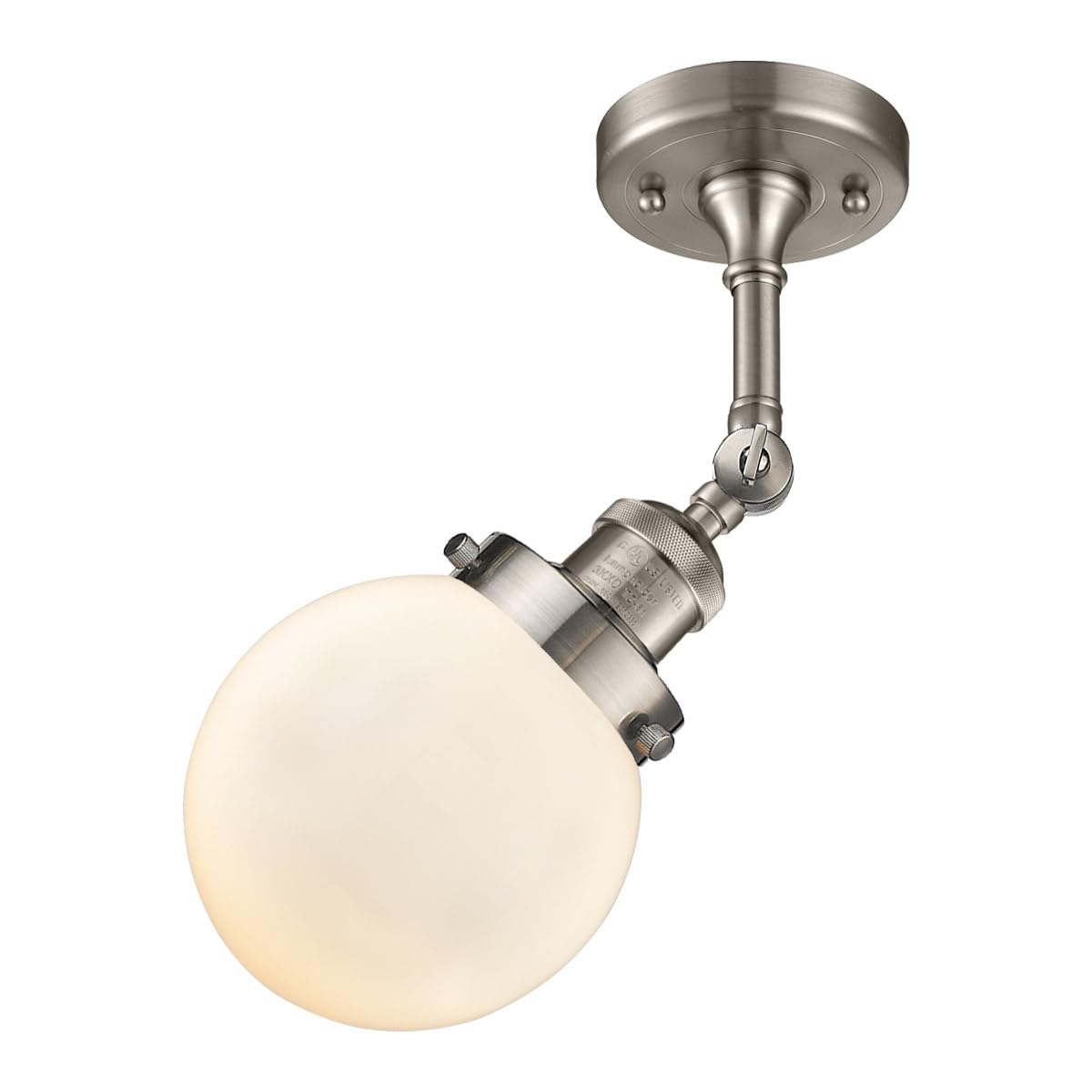 203-SN-G201-6-LED Modern Wall Sconce Light Fixture - Dimmable LED Wall Light for Bedroom, Living Room, Hallway - Energy Saving Indoor Lighting (6 Pack) - Perfect for Home, Hotel, and Office Decor