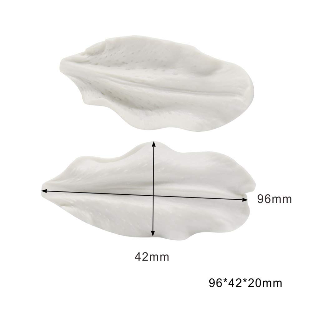 Fondant Flower Tools - Lily Petal Veiner Molds for Cake Decorating & Bakery Use