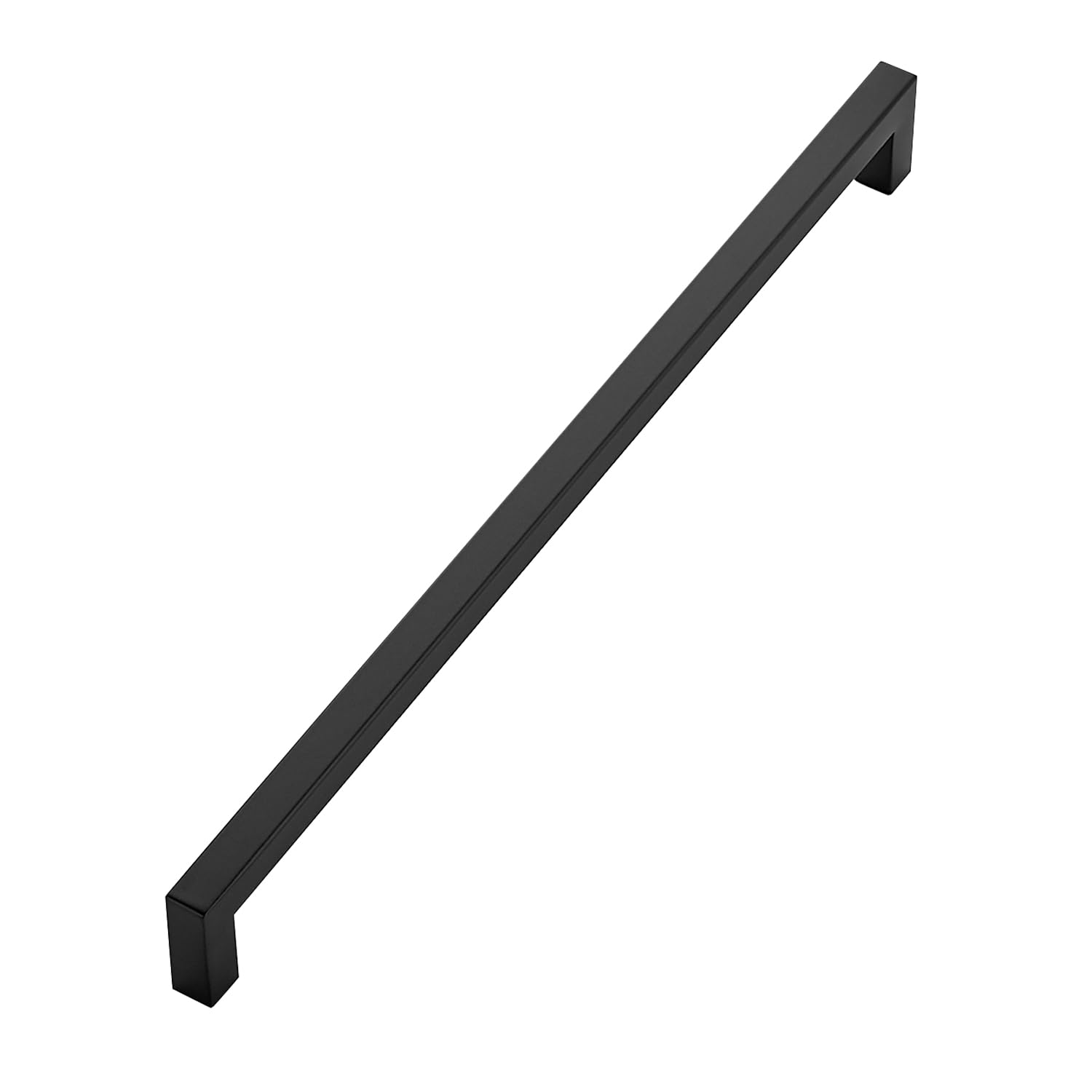 Ravinte 12-Pack 3.5 Inch Matte Black Square Cabinet Handles - Modern Kitchen Cabinet Pulls & Drawer Handles for Cabinets, Cupboards, Dressers - Perfect for Home, Office, and RV Renovation