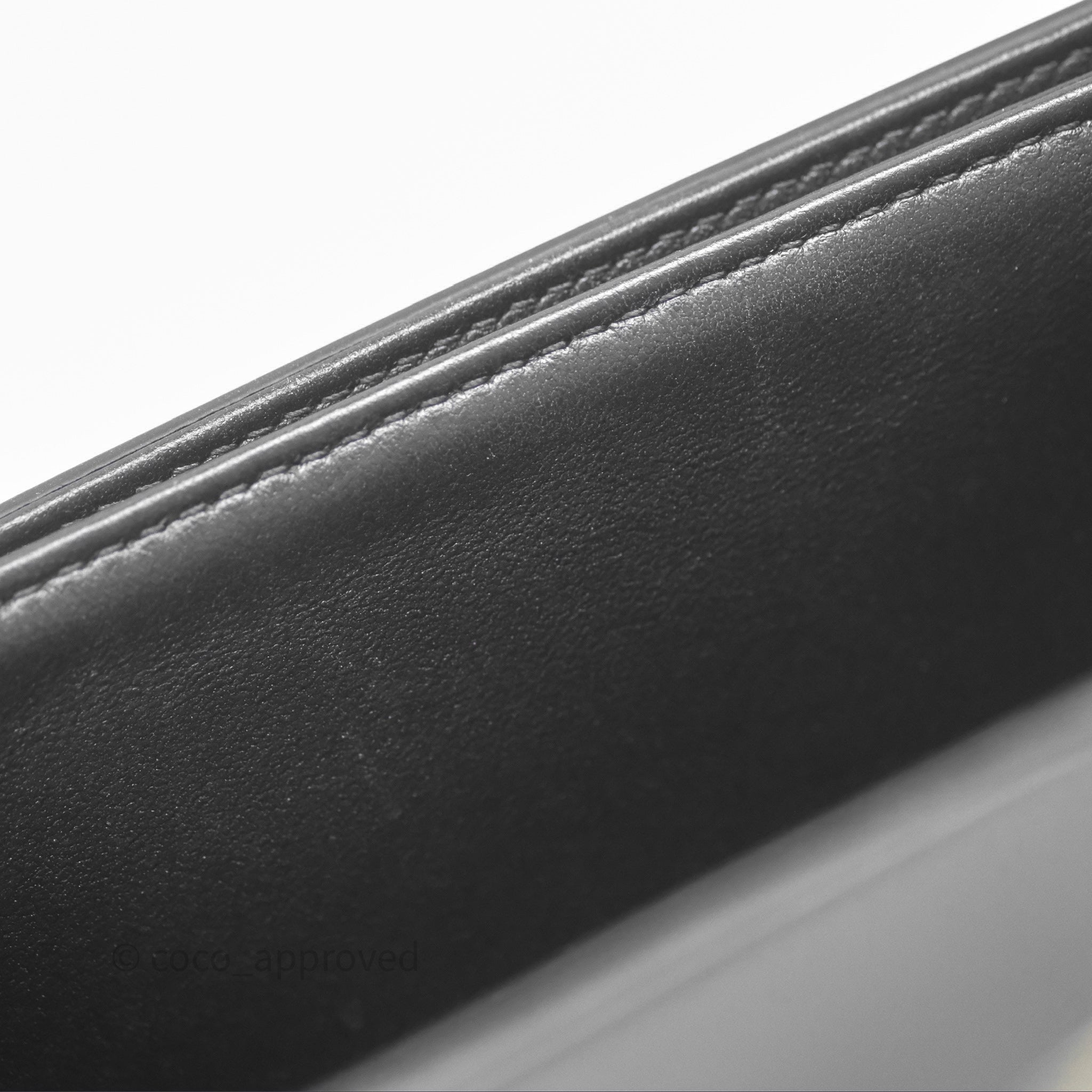Celine Teen Triomphe Bag in Shiny Black Calfskin Leather - Luxury Crossbody Purse for Women, Perfect for Date Night & Evening Events