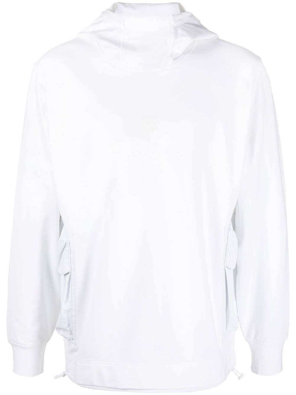 C.P. COMPANY METROPOLIS White Sweater for Men - Stylish Knit Pullover for Casual & Streetwear Outfits