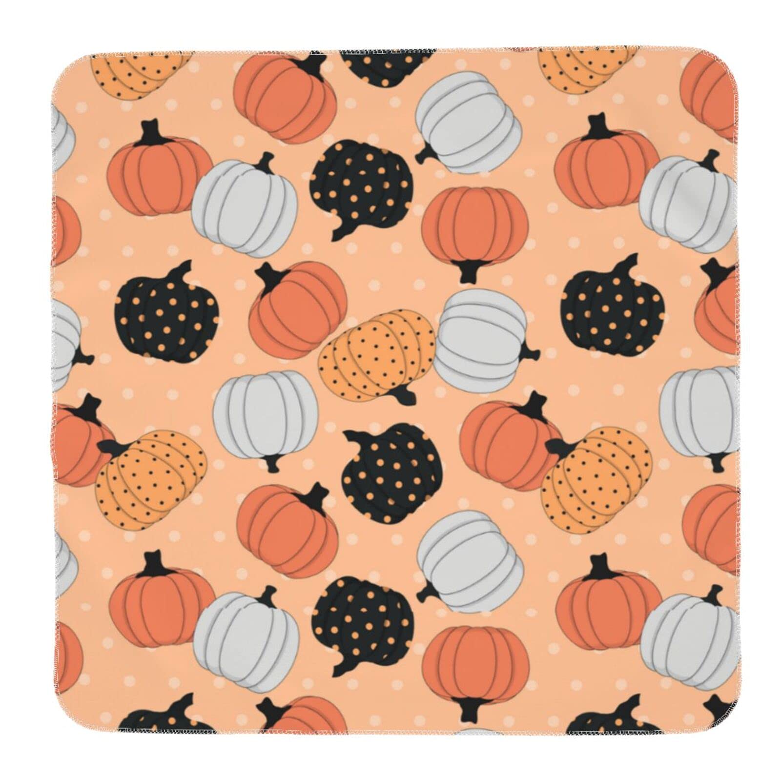 Halloween Pumpkin Baby Swaddle Blanket - Soft Large Newborn Receiving Wrap for Boys & Girls - Perfect for Halloween Costumes, Photo Shoots & Cozy Swaddling