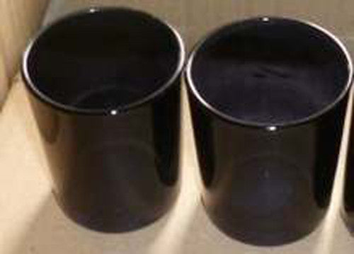 10 Pack Black Matte Tealight Candle Holders - 6.5cm Small Candle Cups for Wedding Decor, Romantic Proposals, Holiday Parties, Home Decoration & Festive Centerpieces