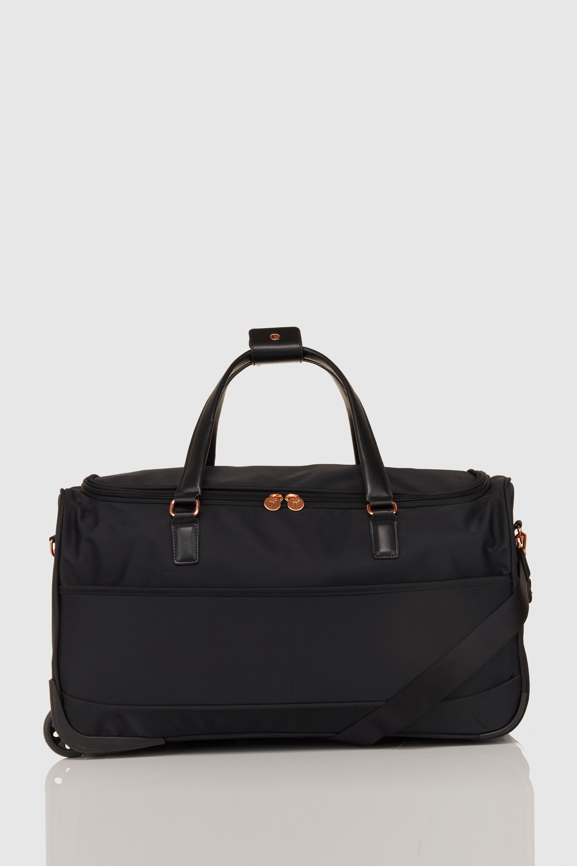 58cm Twill Wheeled Travel Bag - Durable & Lightweight Luggage for Airplane, Train & Business Trips