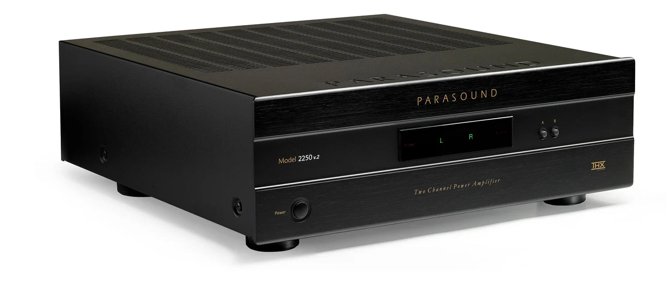 Parasound NC 2250v2 High-Performance Power Amplifier for Home Theater & Audiophile Systems - Perfect for Stereo & Multi-Channel Audio Setups