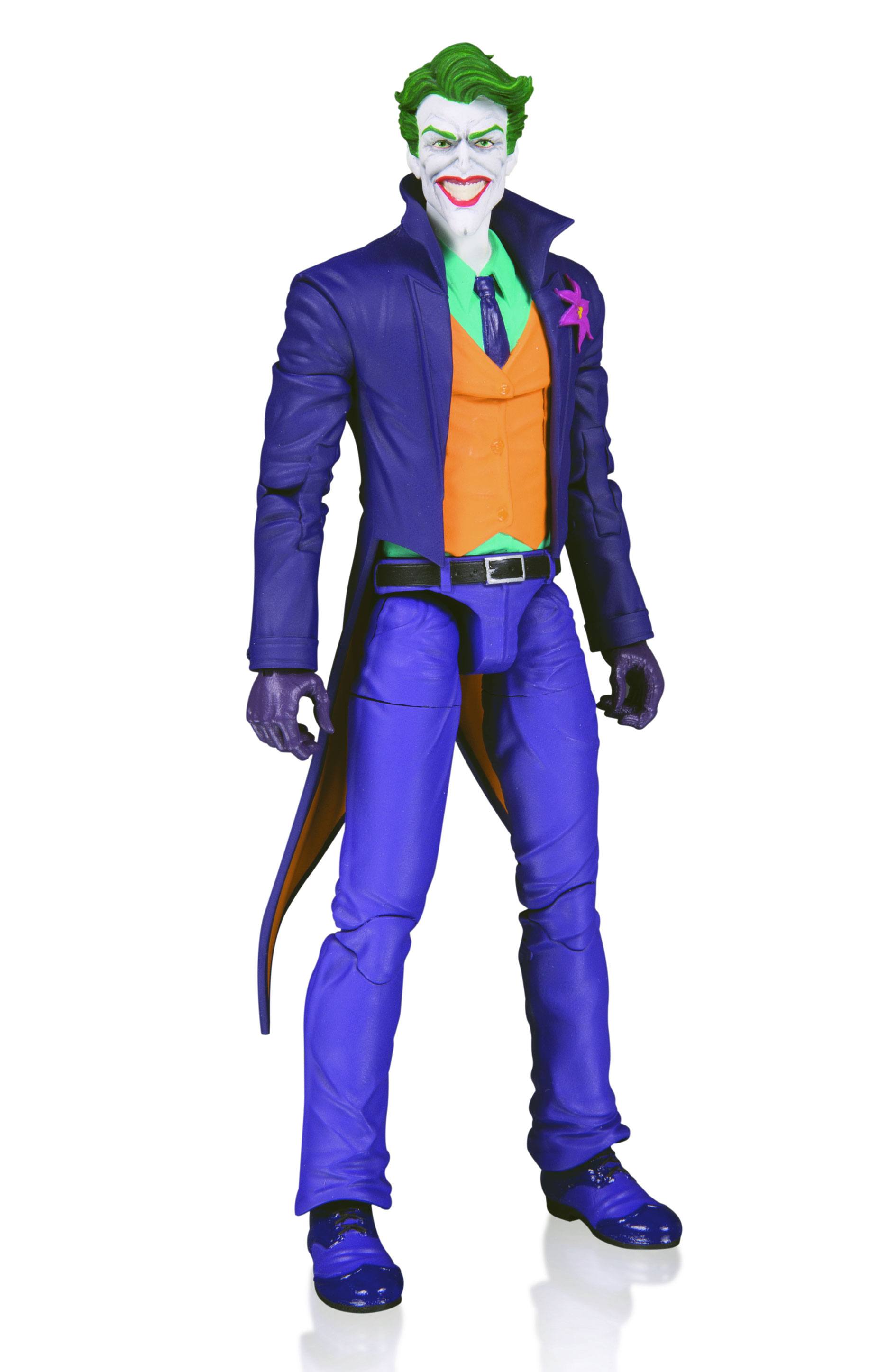DC Essentials Joker Batman Action Figure - 7-Inch Collectible Toy for Fans & Display - Perfect for Home Decor, Office Display, and Comic Book Collections