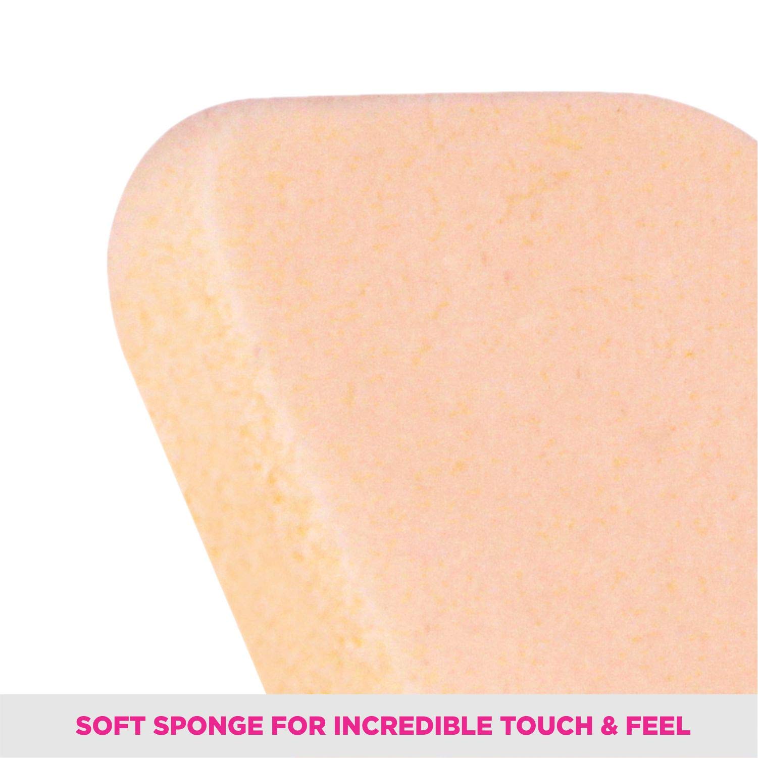 Vega Makeup Foundation Sponge – Soft Rectangle Beauty Blender for Flawless Liquid & Powder Application | Perfect for Daily Makeup, Contouring & Professional Use