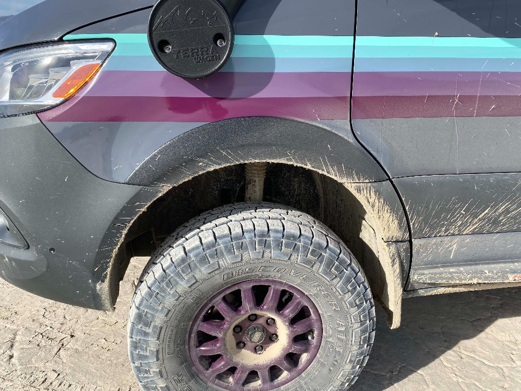Fender Armor Kit for Sprinter 907 - Heavy Duty Protection for Mercedes Sprinter Vans - Perfect for Off-Road & Urban Driving