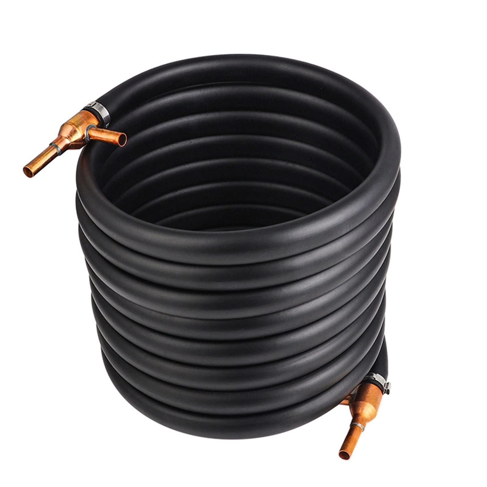 Premium Copper Wort Heat Exchanger Counterflow Chiller - Efficient Beer & Wine Cooling System for Homebrewing | Perfect for Craft Brewing, Fermentation Control & Wort Chilling