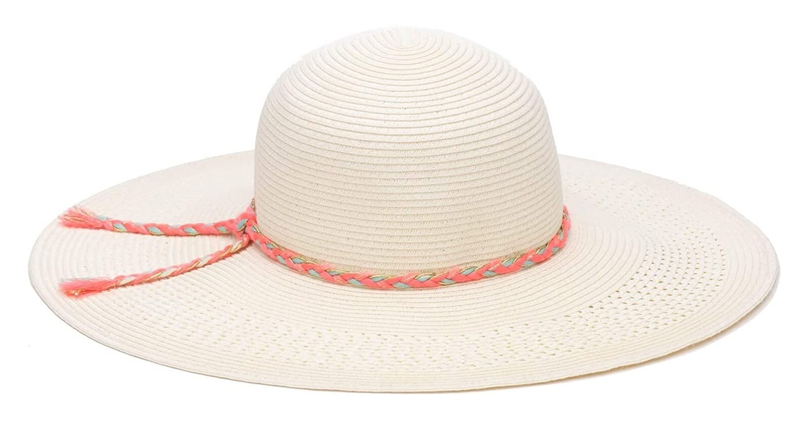 XADITON Women's Wide Brim Sun Hat with Vented Design - UPF 50+ Straw Beach Hat for Sun Protection, Outdoor Travel & Summer Vacations - Perfect for Beach, Pool, Gardening and Outdoor Activities