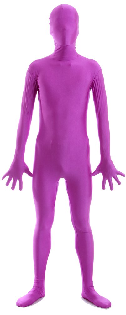 Smooth Unisex Full Body Zentai Suit for Adults - Perfect for Cosplay, Halloween, Dance & Performance Costumes