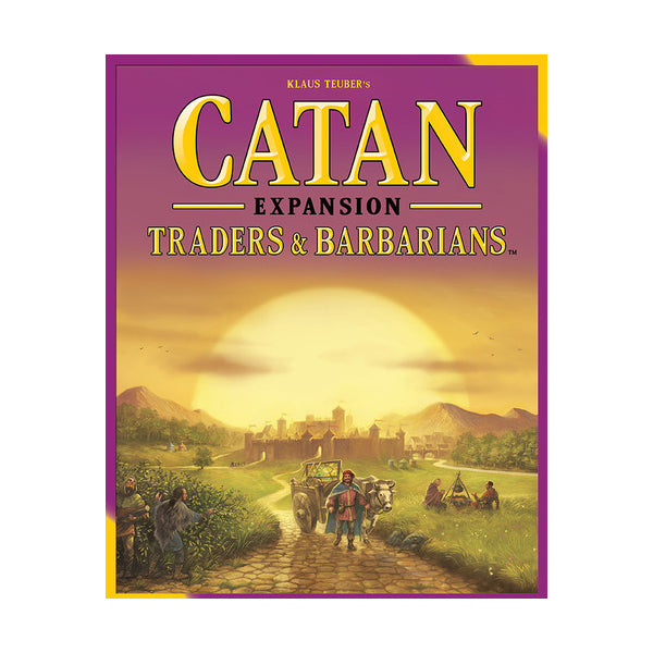 Catan Board Game Expansion - Traders & Barbarians | Strategy Game for Adults & Family | Enhance Your Catan Experience with New Scenarios & Challenges | Perfect for Game Nights & Family Gatherings